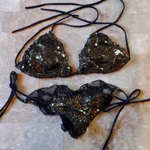 Black & Gold bikini
